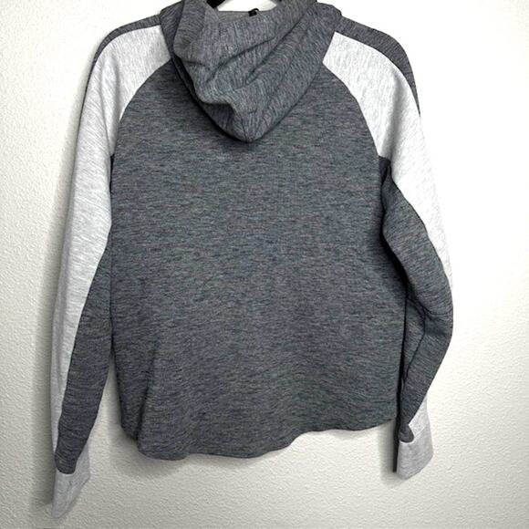Puma Womens Charcoal Colorblock Solid DRY-CELL Hooded Sweatshirt Sz Medium - Picture 10 of 16